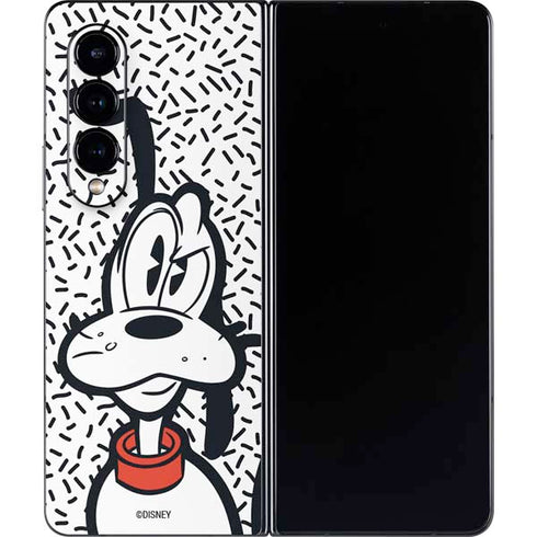 Disney Friends Pluto Confused Galaxy Z Fold4 5G Skin